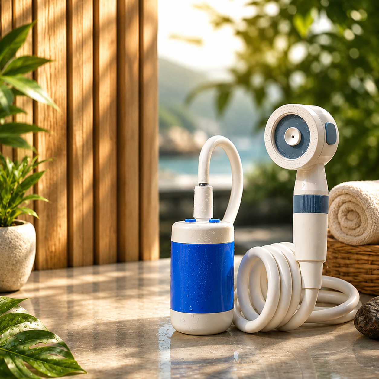 Hydiqo outdoor shower